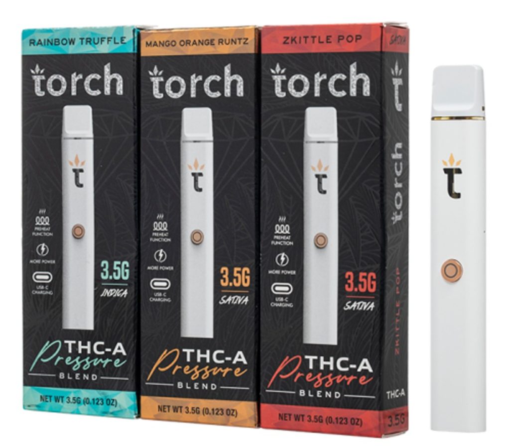 Buy Torch THCA Pressure Vape for a Hard-Hitting, Smooth Experience